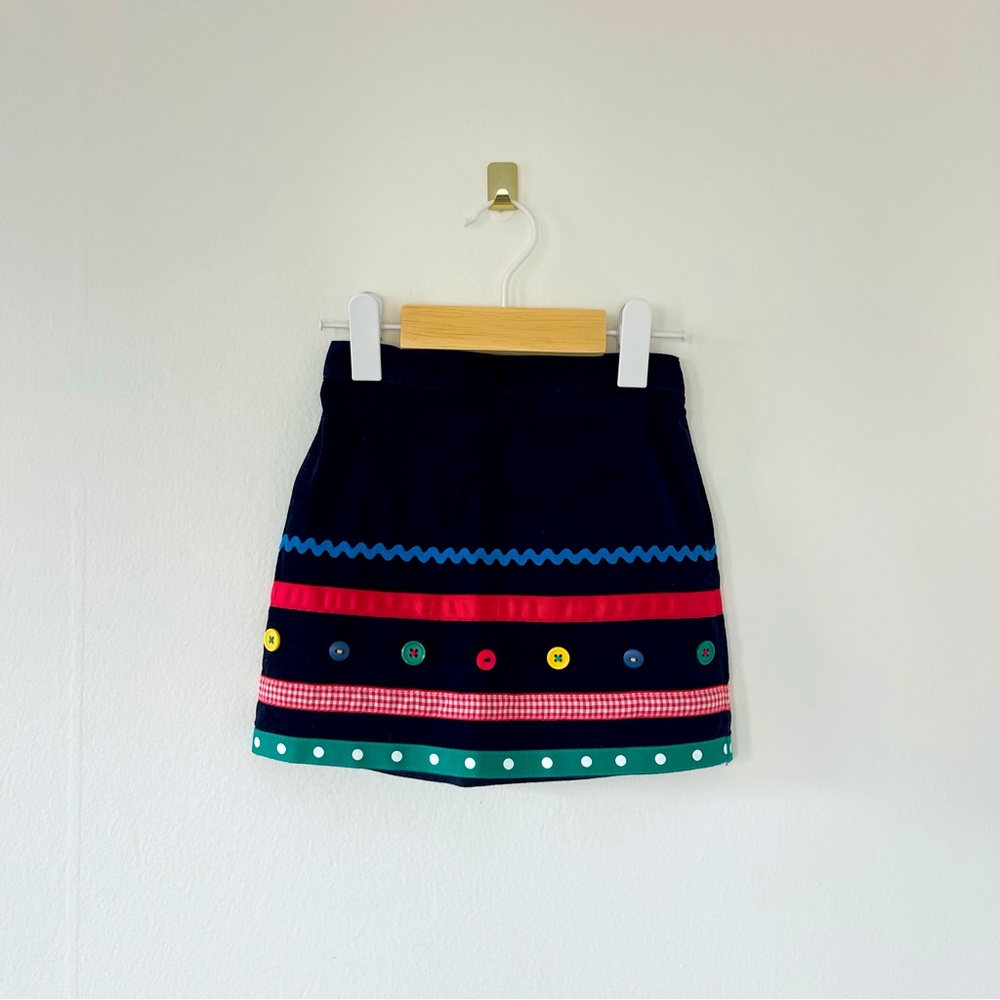 Vintage Heartstrings Ric Rac Corduroy Skirt